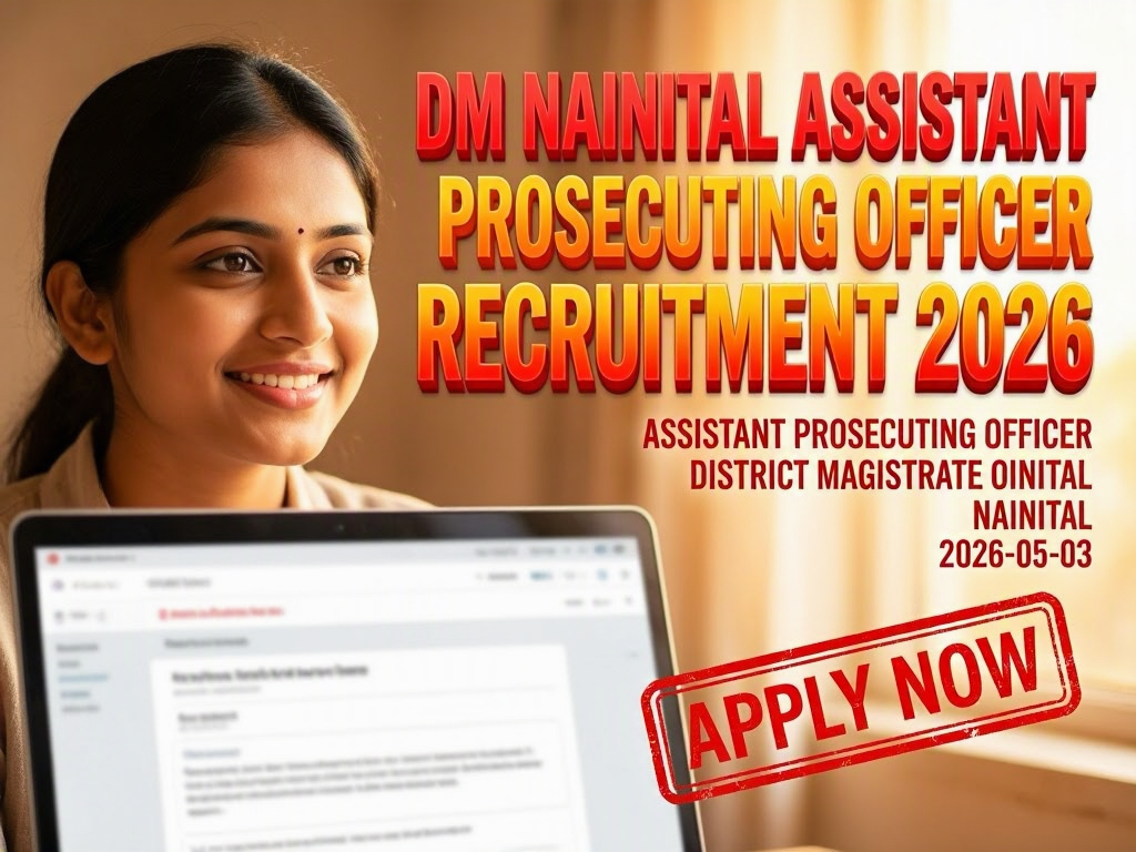 District Magistrate Nainital Assistant Prosecuting Officer recruitment