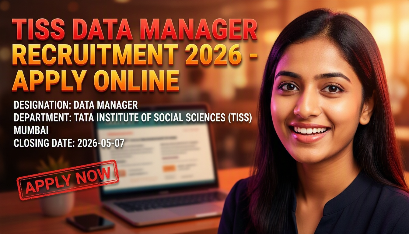 TISS Data Manager Recruitment 2026