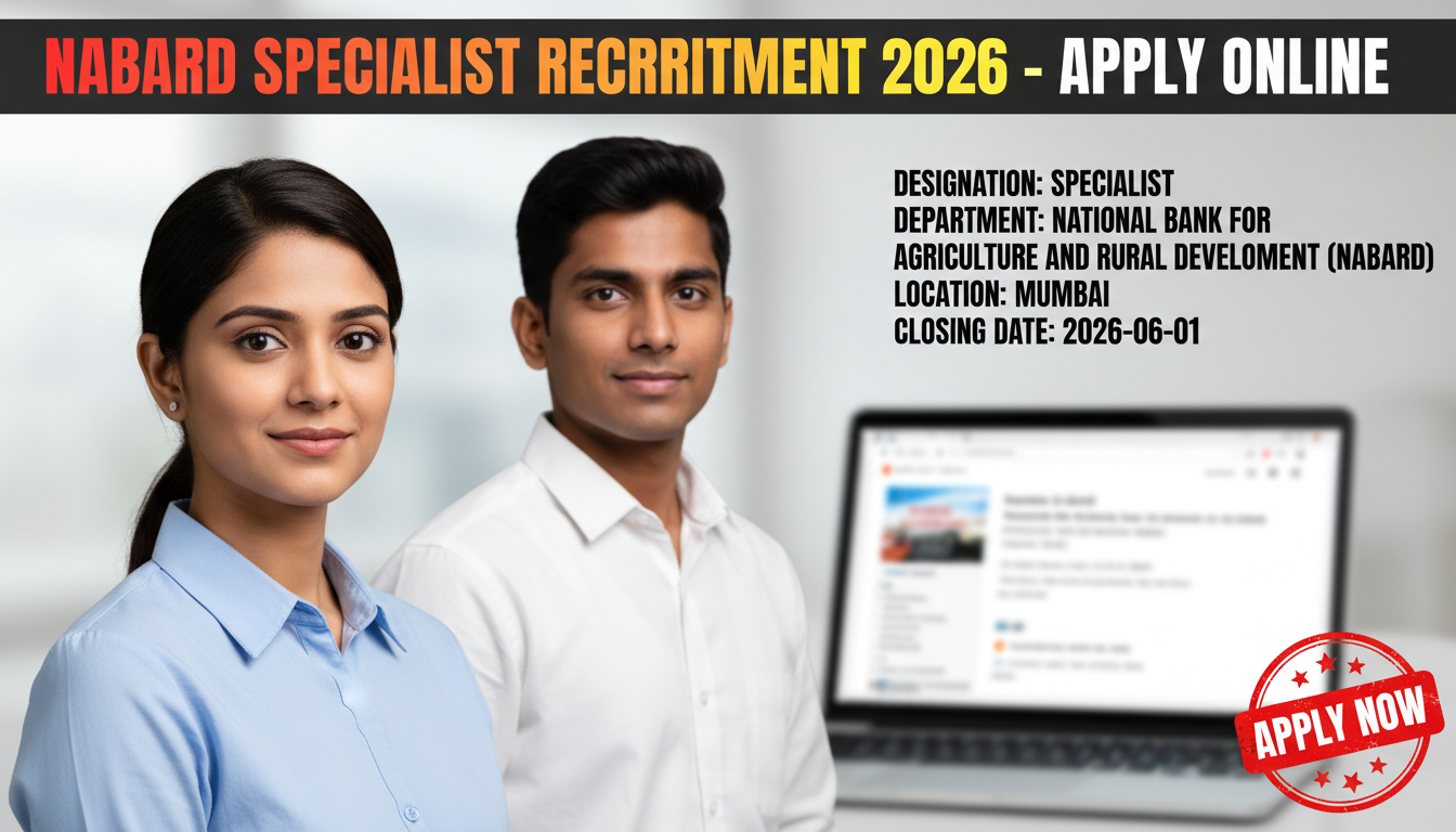NABARD Specialist Recruitment 2026