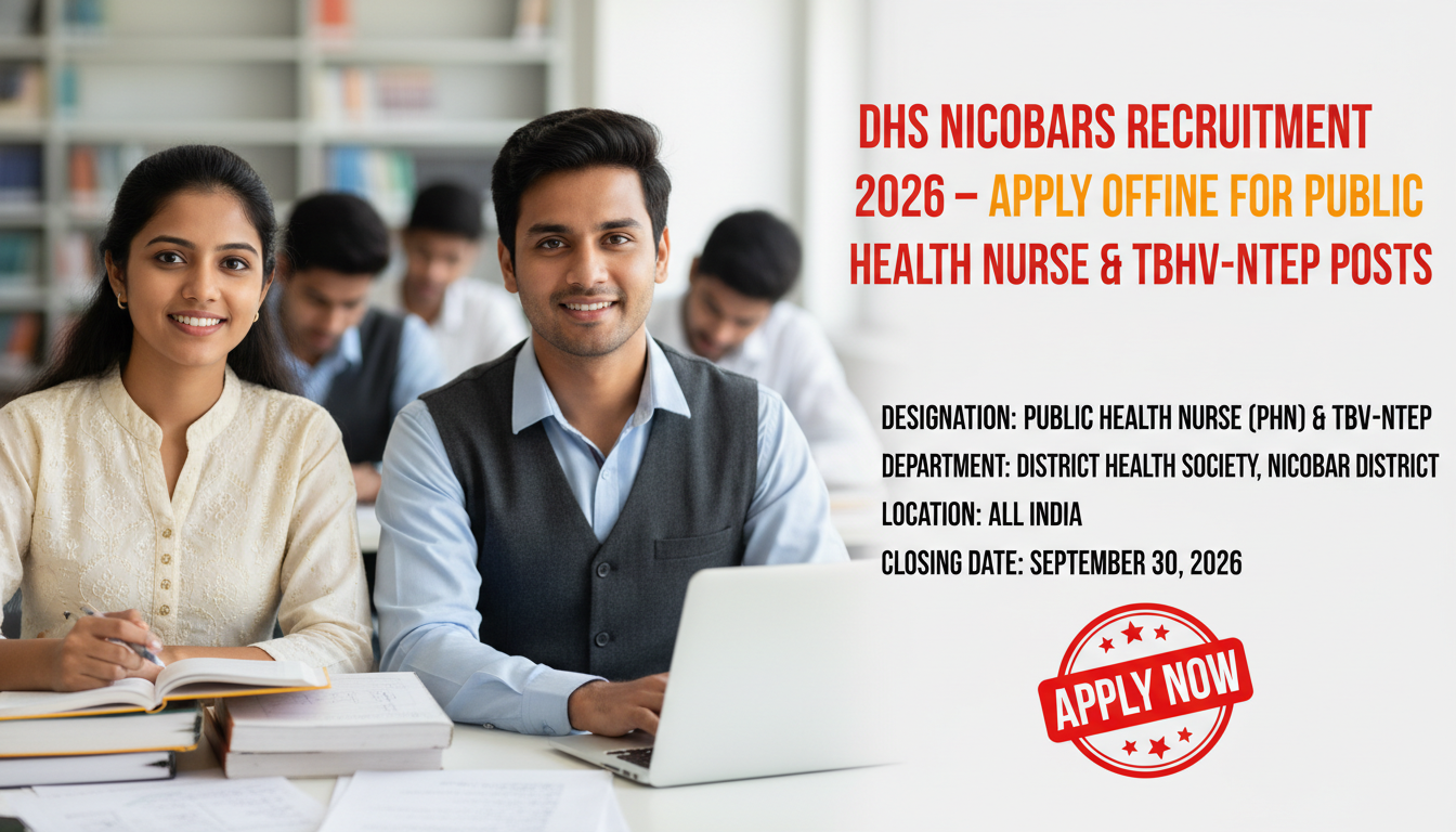 District Health Society Nicobar District Recruitment