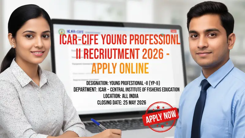 ICAR-CIFE Young Professional II recruitment