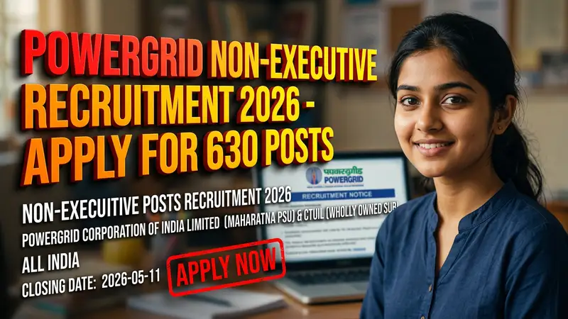 POWERGRID Non-Executive Recruitment 2026