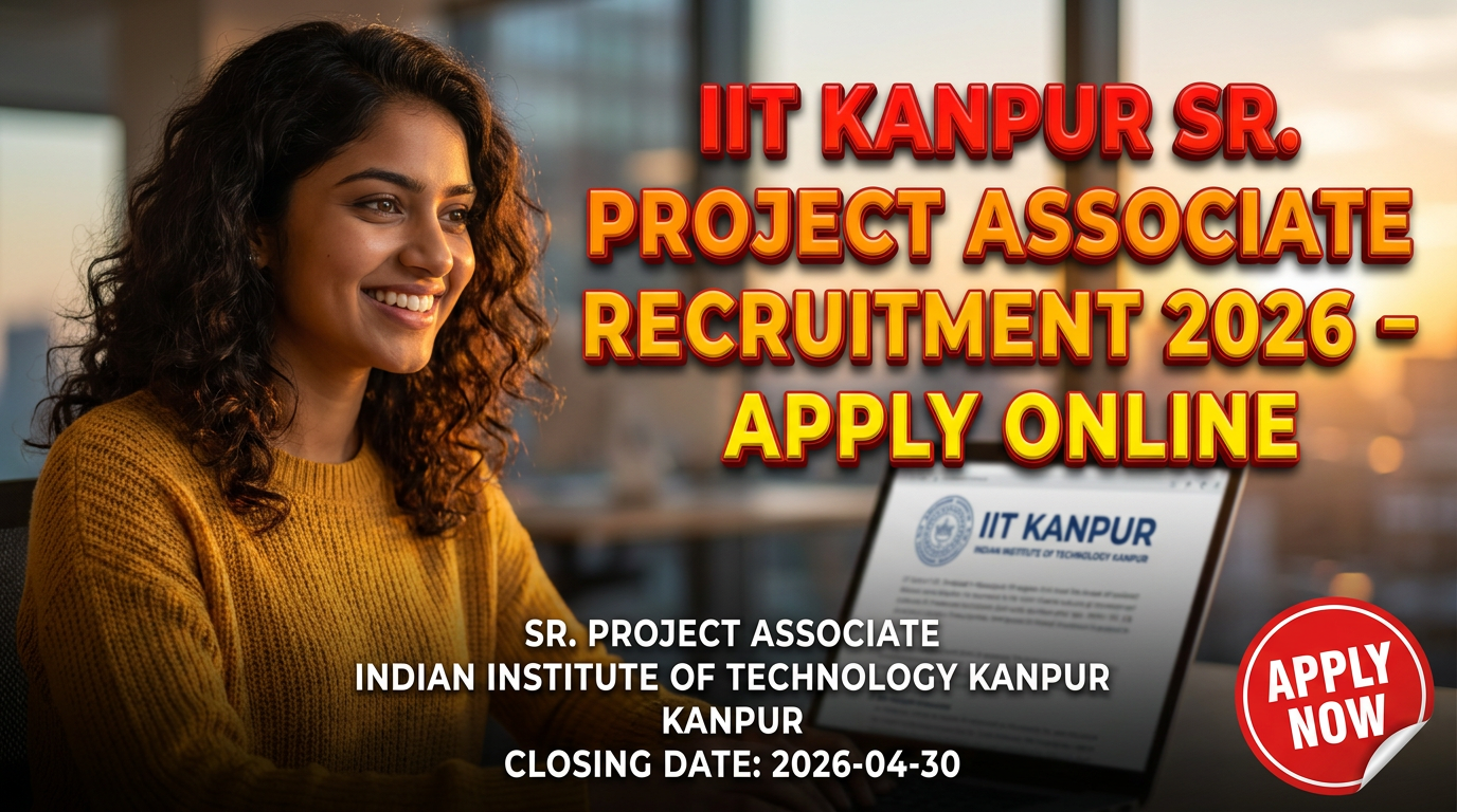 Indian Institute of Technology Kanpur Sr. Project Associate recruitment