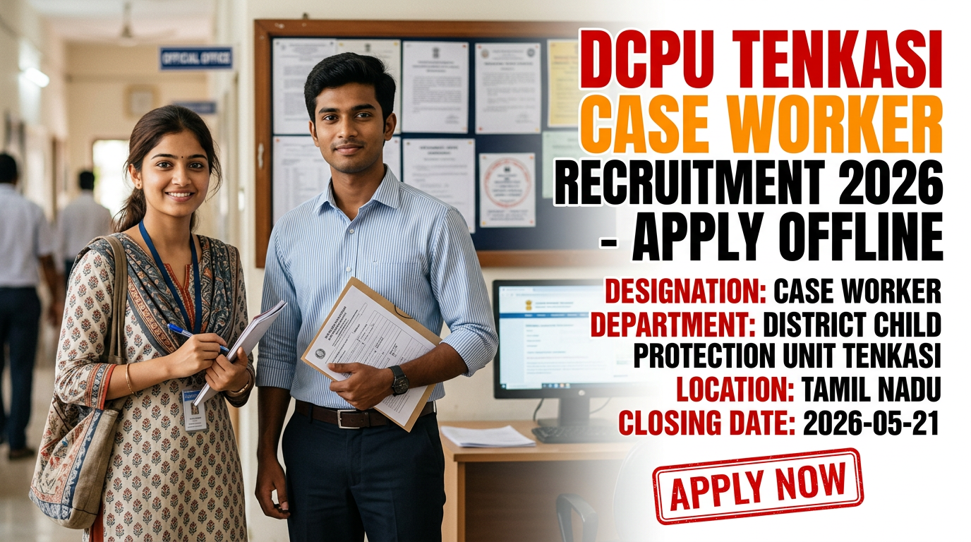 District Child Protection Unit Tenkasi Case Worker Recruitment