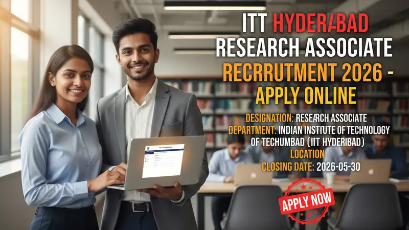 IIT Hyderabad Research Associate recruitment
