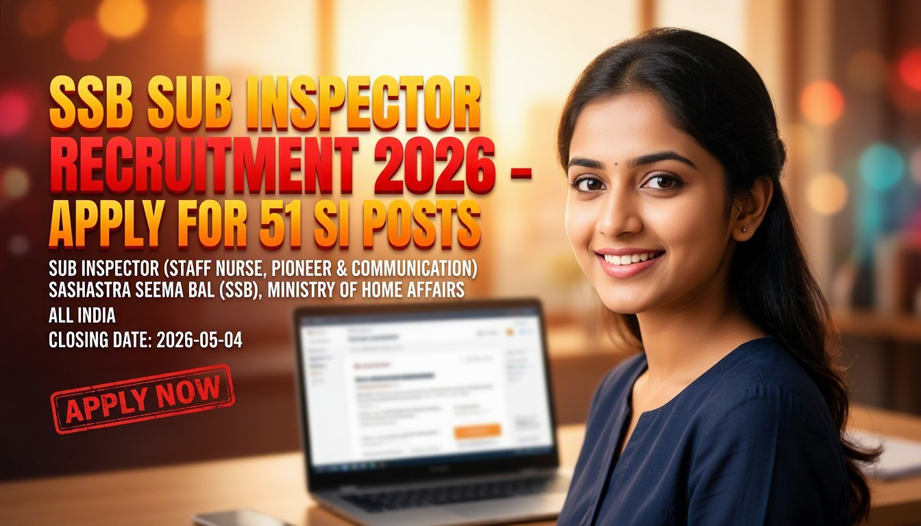 Sashastra Seema Bal (SSB) Sub Inspector Recruitment