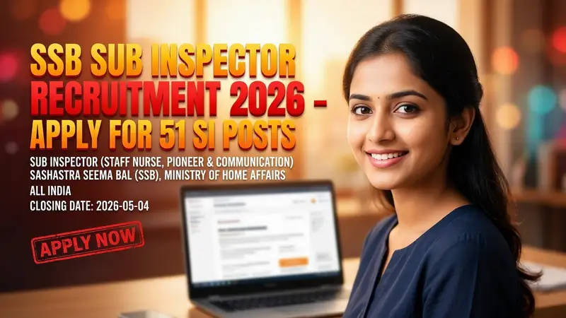 Sashastra Seema Bal (SSB) Sub Inspector Recruitment