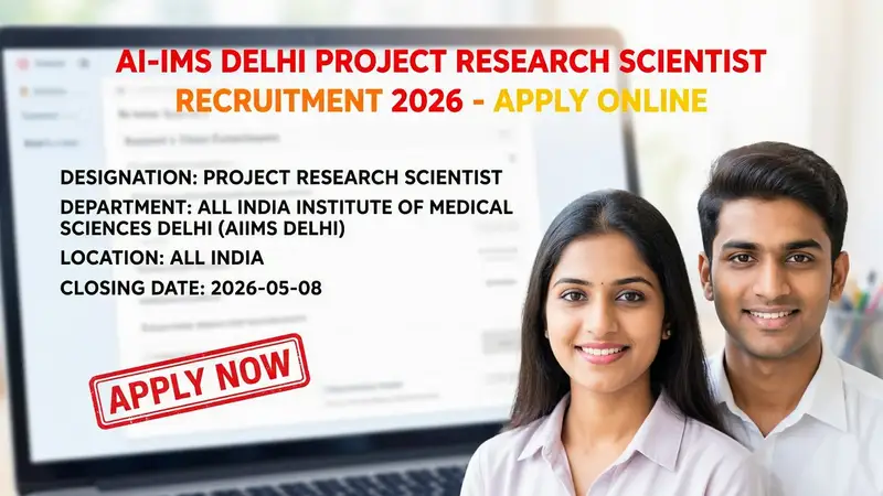 AIIMS Delhi Project Research Scientist recruitment