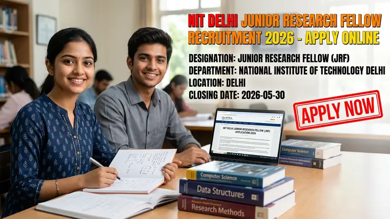 National Institute of Technology Delhi Junior Research Fellow Recruitment