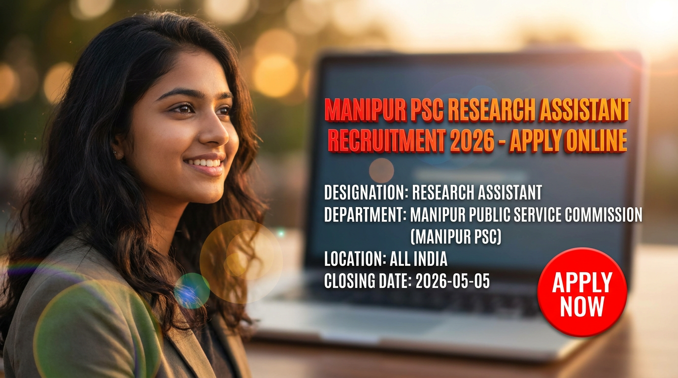 Manipur PSC Research Assistant Recruitment 2026