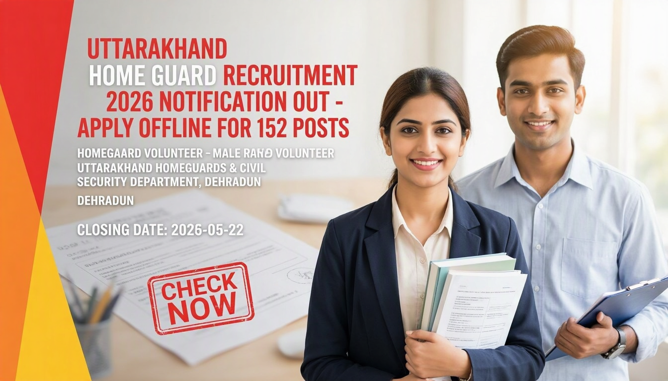 Uttarakhand Home Guard Recruitment 2026