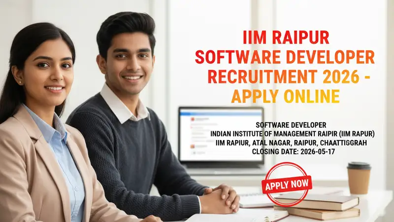 IIM Raipur Software Developer Recruitment 2026
