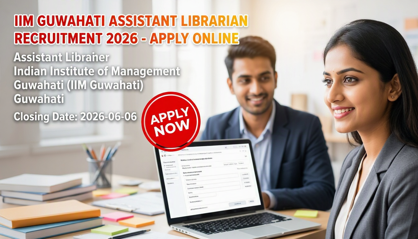 IIM Guwahati Assistant Librarian Recruitment 2026 official notification