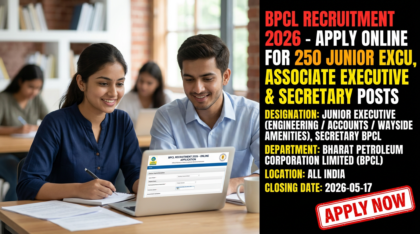 Bharat Petroleum Corporation Limited (BPCL) recruitment