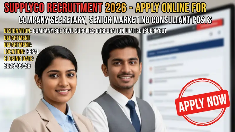 SUPPLYCO Company Secretary and Senior Marketing Consultant recruitment
