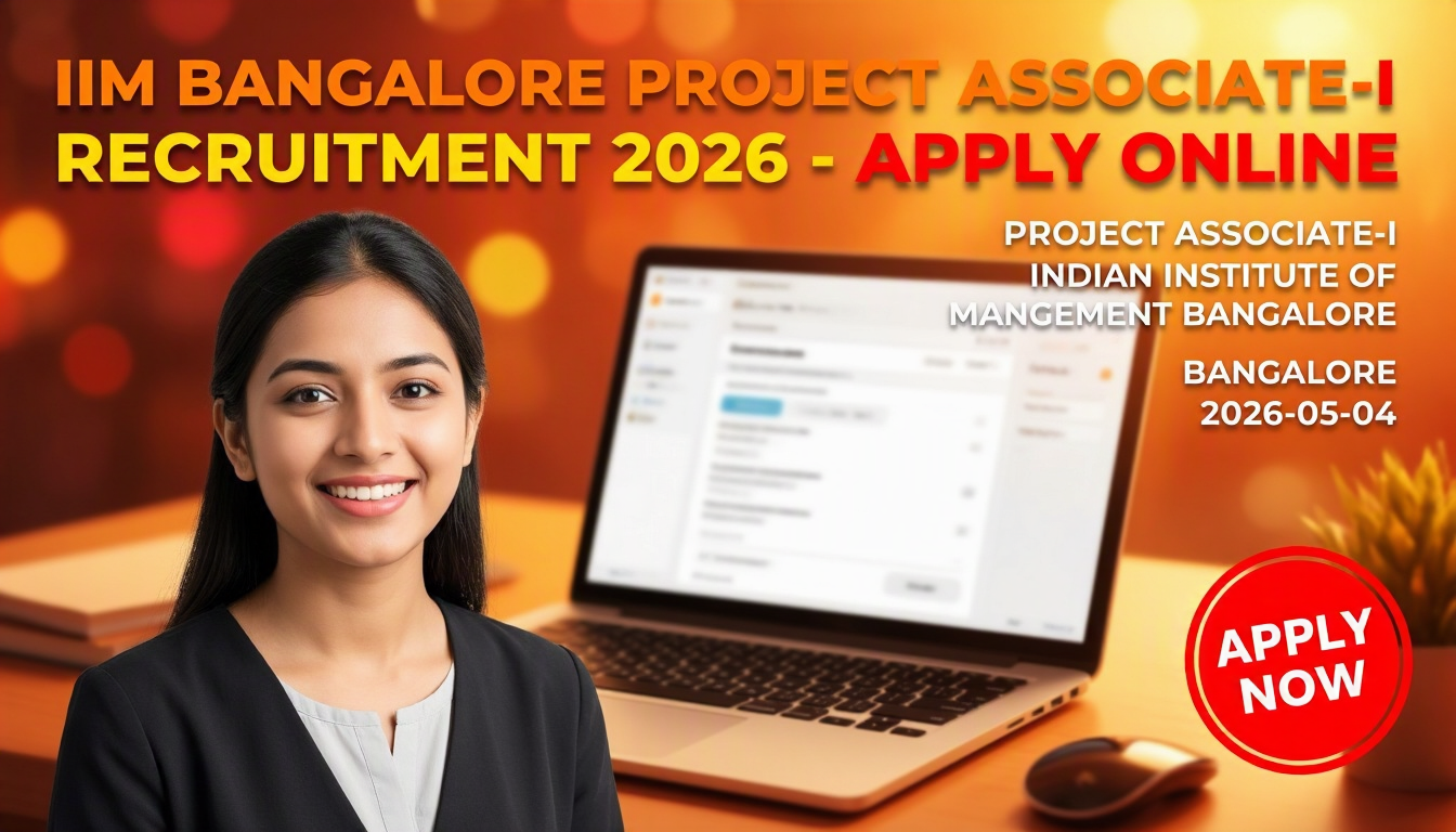 IIM Bangalore Project Associate-I recruitment