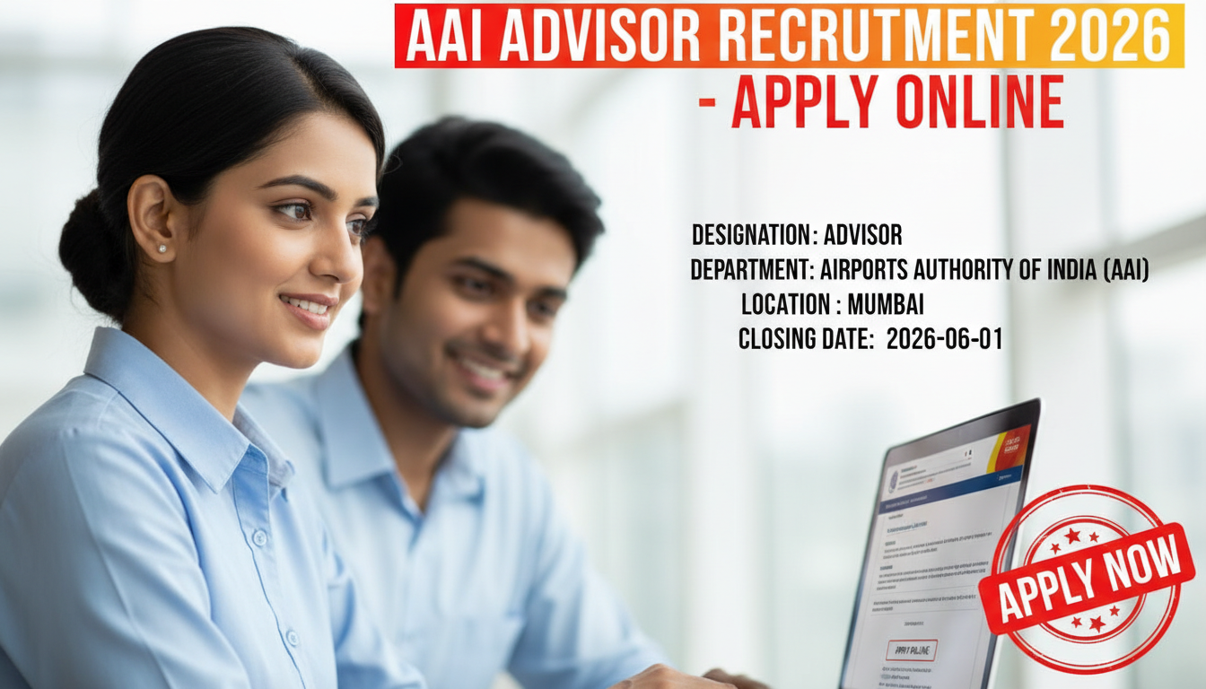 Airports Authority of India (AAI) Advisor Recruitment 2026