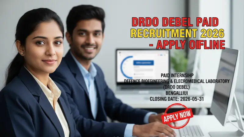 DRDO DEBEL Paid Internship 2026