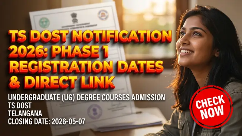 TS DOST Undergraduate Admission 2026